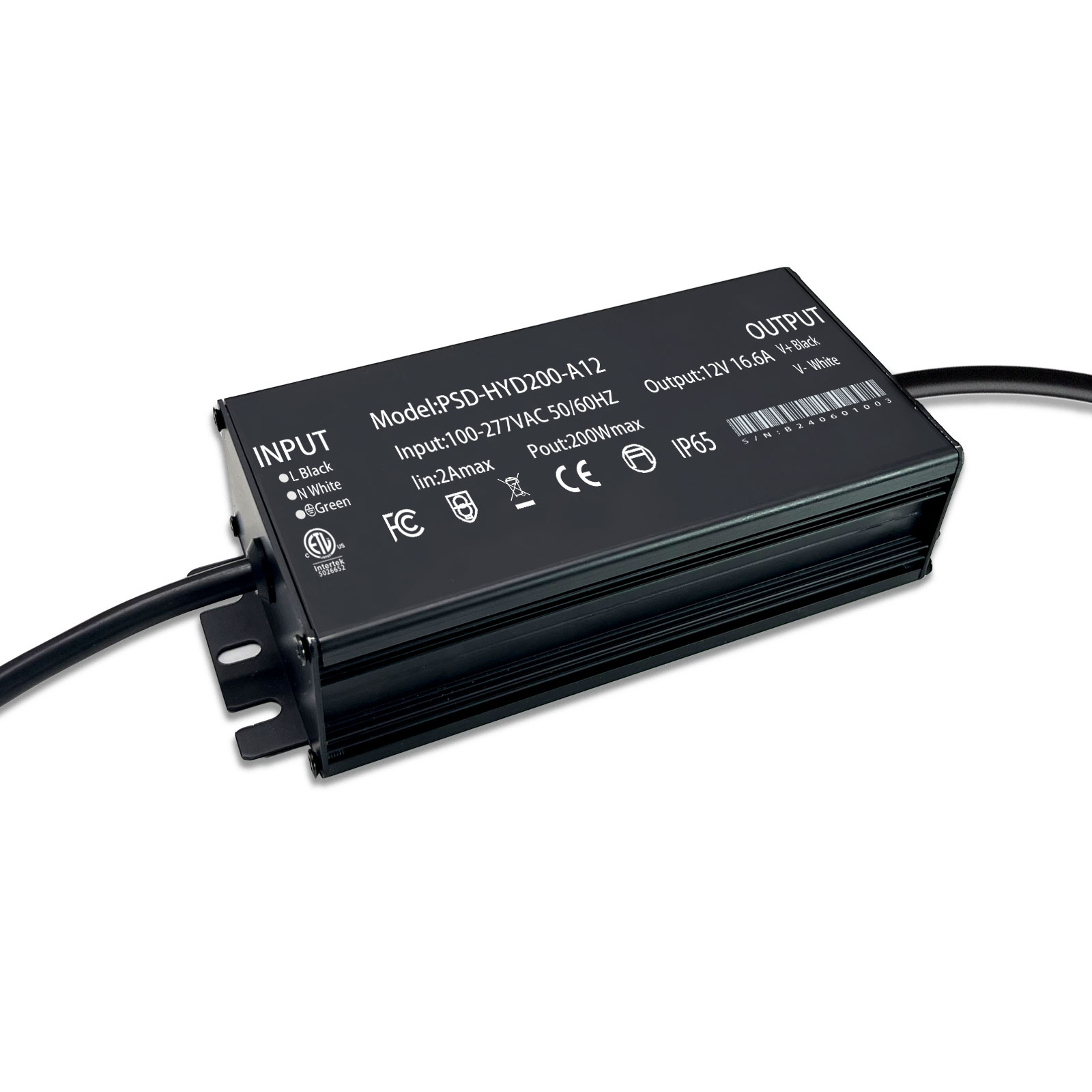 200W-12V-non-dimming-no-connection-box-CV-Power-supply