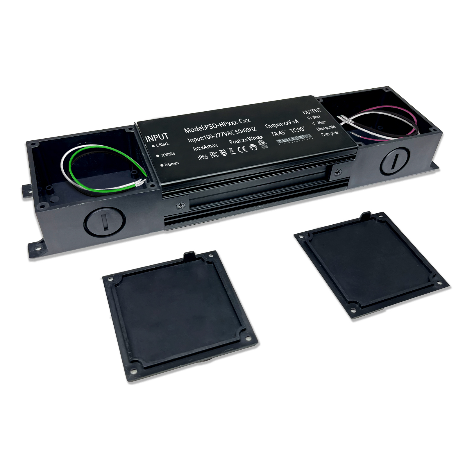 12V 24V dimming two connection boxes CV Power supply